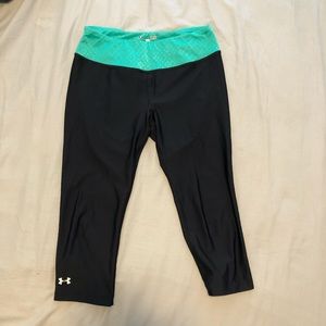 Under armour workout yoga crop pants